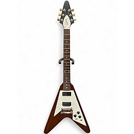 Used 2005 Gibson Flying V Faded Worn Brown Solid Body Electric Guitar