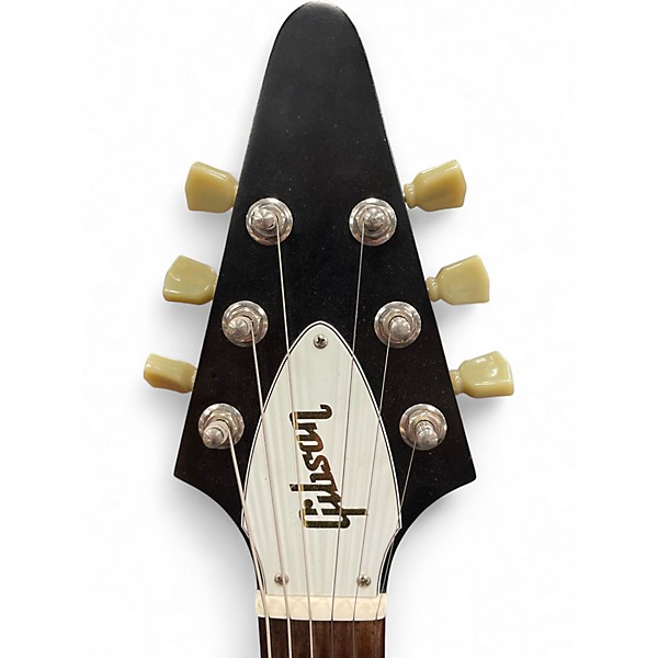 Used 2005 Gibson Flying V Faded Worn Brown Solid Body Electric Guitar
