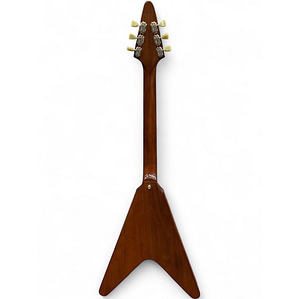 Used 2005 Gibson Flying V Faded Worn Brown Solid Body Electric Guitar
