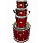 Used Pearl 4 Piece Session Studio Classic Red Drum Kit thumbnail