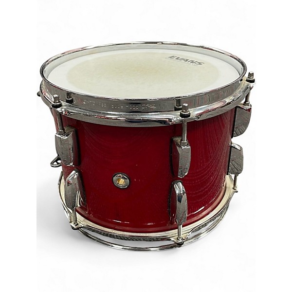 Used Pearl 4 Piece Session Studio Classic Red Drum Kit