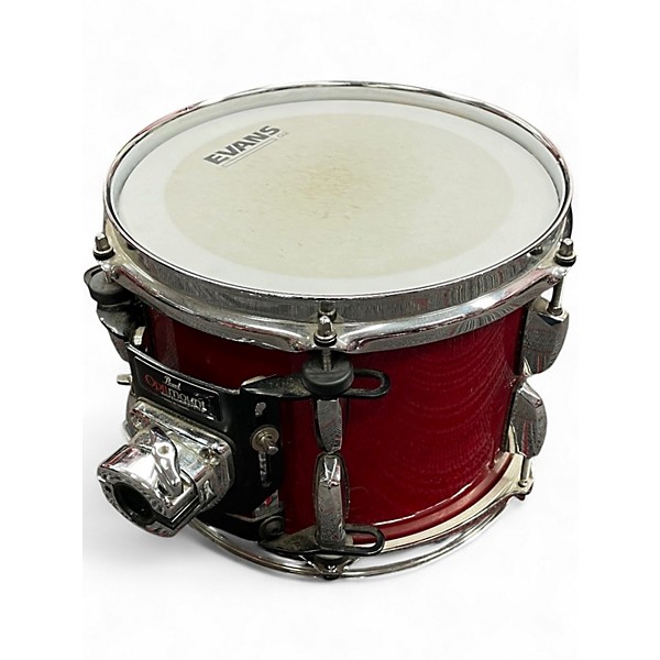 Used Pearl 4 Piece Session Studio Classic Red Drum Kit