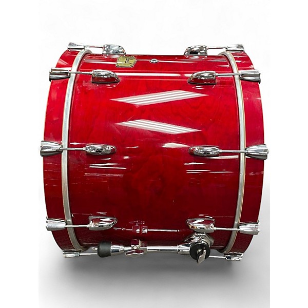 Used Pearl 4 Piece Session Studio Classic Red Drum Kit