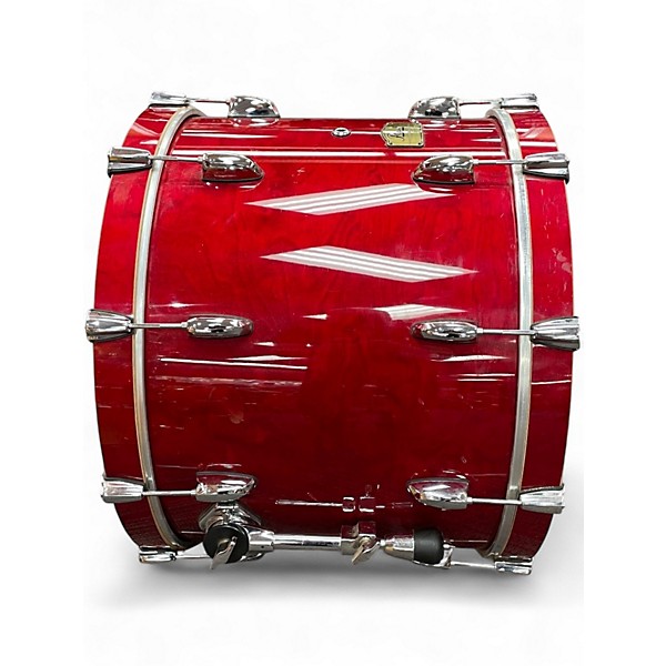 Used Pearl 4 Piece Session Studio Classic Red Drum Kit