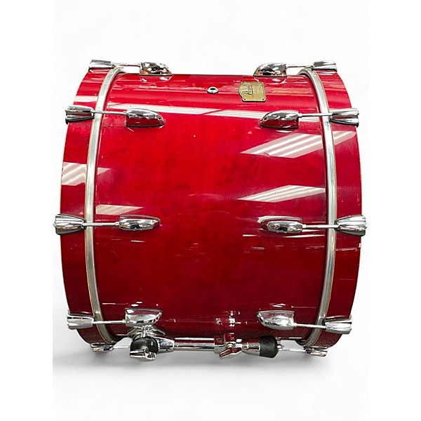 Used Pearl 3 Piece Session Studio Classic Red Drum Kit