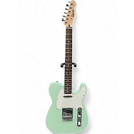 Used Squier Telecaster Seafoam Green Solid Body Electric Guitar