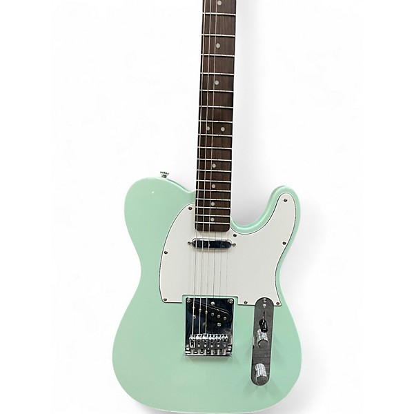 Used Squier Telecaster Seafoam Green Solid Body Electric Guitar