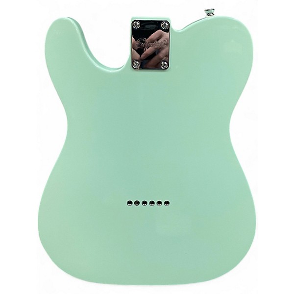 Used Squier Telecaster Seafoam Green Solid Body Electric Guitar