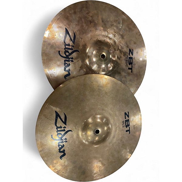 Used Zildjian 13in ZBT Hi Hats Pair Cymbal