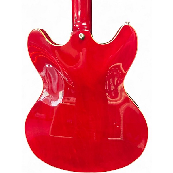 Used Washburn HB30 Cherry Hollow Body Electric Guitar