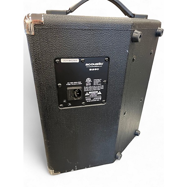 Used Acoustic B25C 1x8 25W Bass Combo With Tilt-Back Cab Bass Combo Amp