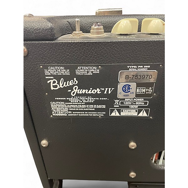 Used Fender Blues Junior IV Tube Guitar Combo Amp