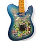 Used Fender Vintage Custom 1968 Blue Flower Telecaster Blue Flower Solid Body Electric Guitar