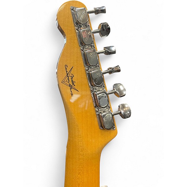 Used Fender Vintage Custom 1968 Blue Flower Telecaster Blue Flower Solid Body Electric Guitar