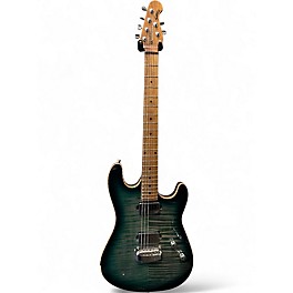 Used Ernie Ball Music Man sabre ht yucatan blue Solid Body Electric Guitar