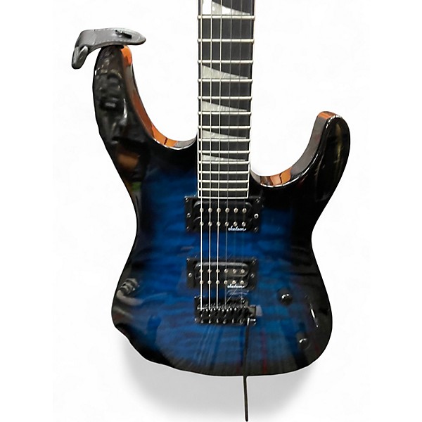 Used Jackson JS SERIES JS20 DKQ 2PT Trans Blue Solid Body Electric Guitar