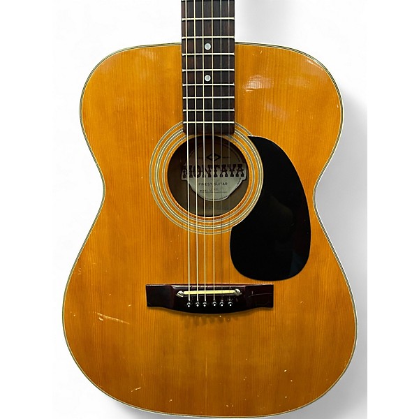 Used Montaya SF811 Natural Acoustic Guitar