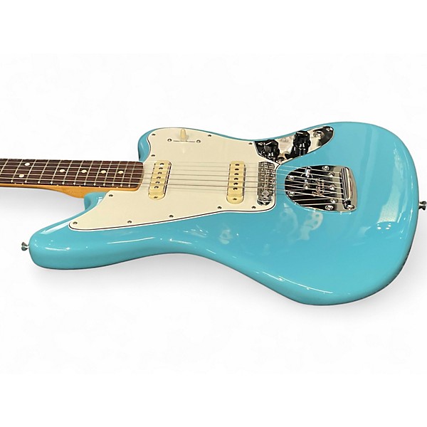 Used 2024 Fender Player II Jaguar Aquatone Blue Solid Body Electric Guitar