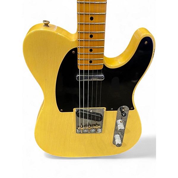 Used Fender Custom Shop 51 No Caster Telecaster Butterscotch Solid Body Electric Guitar