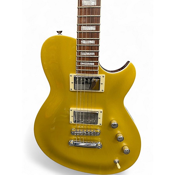 Used Reverend ROUNDHOUSE VENETIAN GOLD Solid Body Electric Guitar