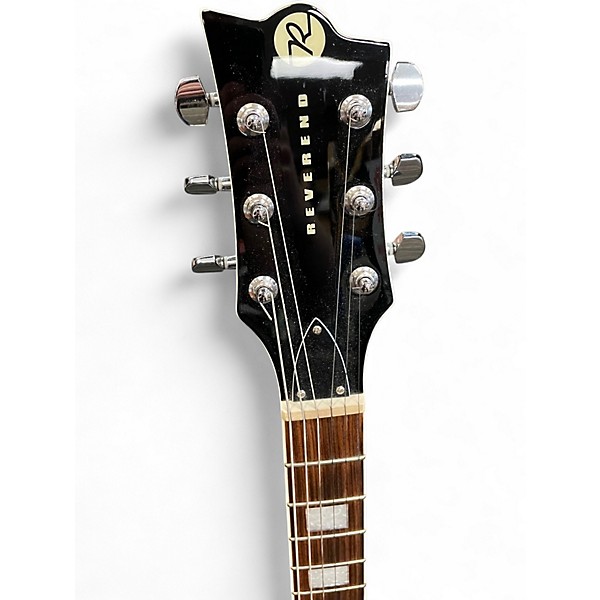 Used Reverend ROUNDHOUSE VENETIAN GOLD Solid Body Electric Guitar