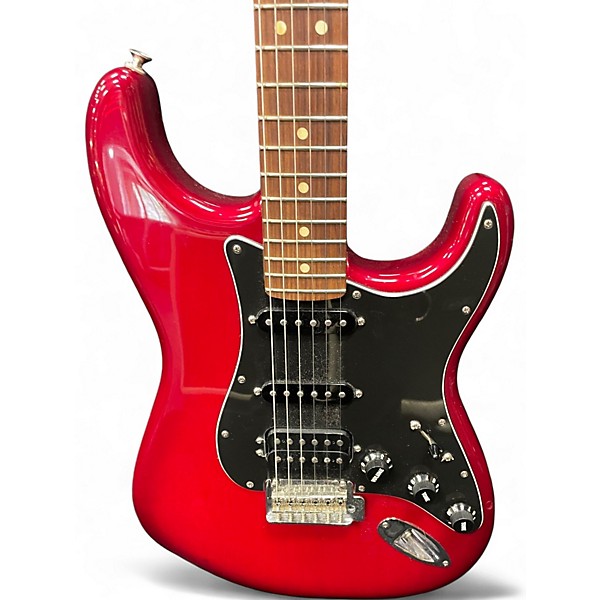 Used Fender Player Stratocaster Candy Red Burst Solid Body Electric Guitar
