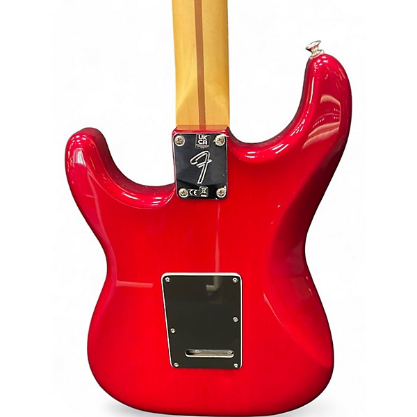 Used Fender Player Stratocaster Candy Red Burst Solid Body Electric Guitar