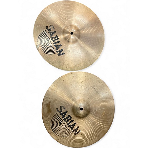 Used SABIAN 14in B8 Hi Hat Pair Cymbal