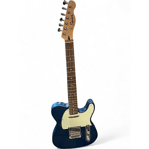 Used 2021 Squier FSR Bullet Telecaster Lake Placid Blue Solid Body Electric Guitar
