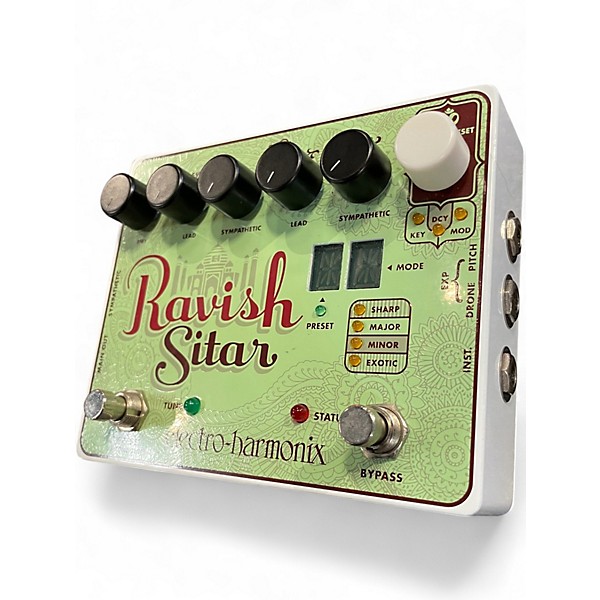 Used Electro-Harmonix Ravish Sitar Effect Pedal