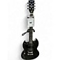 Used Harley Benton DC-200 Black Solid Body Electric Guitar thumbnail
