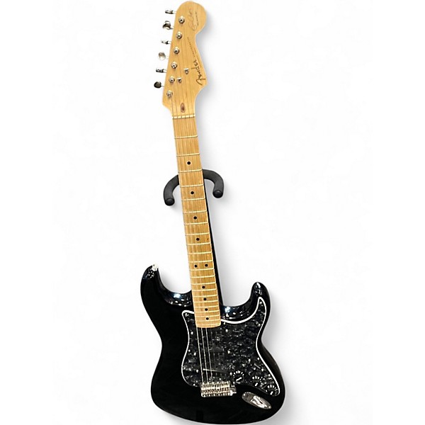 Used Fender Eric Clapton Stratocaster Black Solid Body Electric Guitar