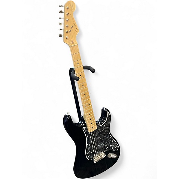Used Fender Eric Clapton Stratocaster Black Solid Body Electric Guitar