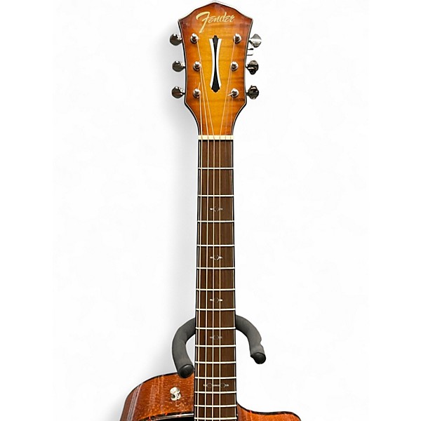 Used Fender FA345CE Auditorium Tea Burst Acoustic Electric Guitar