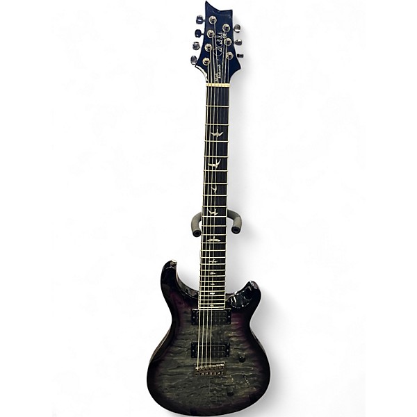 Used PRS SE Mark Holcomb Trans Black Solid Body Electric Guitar