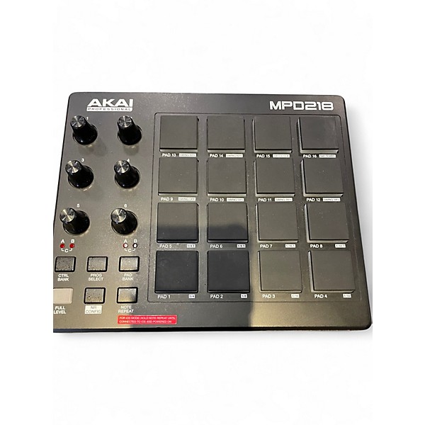 Used Akai Professional MPD218 MIDI Controller