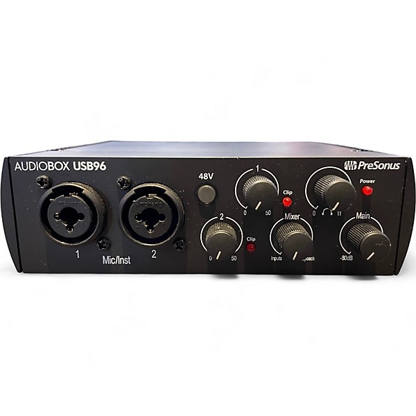 Used PreSonus Audiobox USB96 Audio Interface