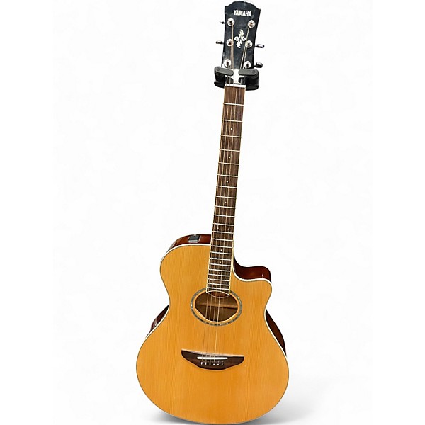 Used Yamaha APX600 Natural Acoustic Electric Guitar