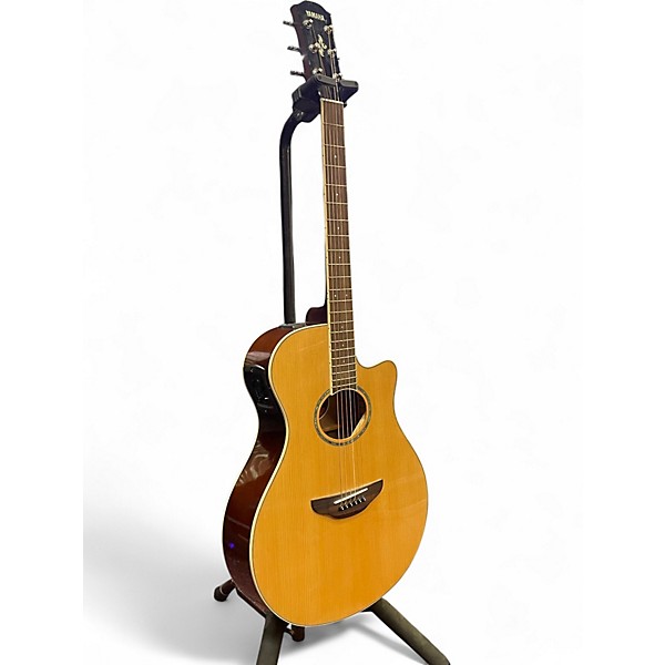 Used Yamaha APX600 Natural Acoustic Electric Guitar