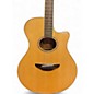 Used Yamaha APX600 Natural Acoustic Electric Guitar
