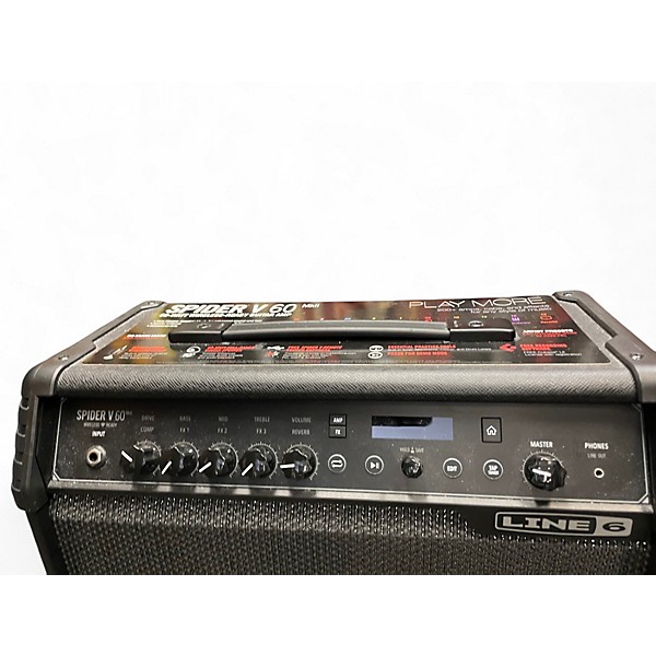 Used Line 6 Spider V 60 1x10 MKii Guitar Combo Amp