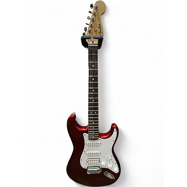 Used Fender Standard Stratocaster Red Solid Body Electric Guitar