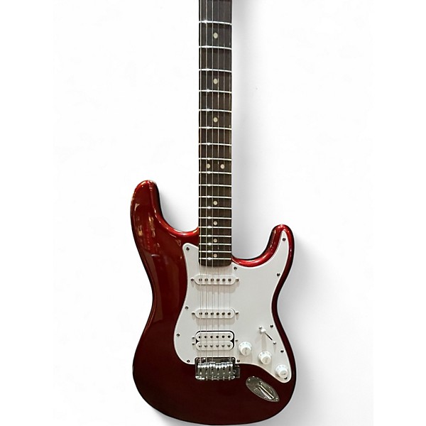 Used Fender Standard Stratocaster Red Solid Body Electric Guitar