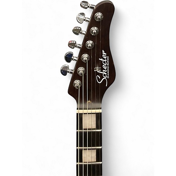 Used Schecter Guitar Research JACK FOWLER PT BLACK Solid Body Electric Guitar