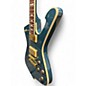 Used Ibanez IC420 Ice Blue Metallic Solid Body Electric Guitar
