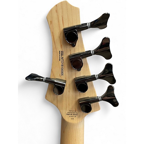 Used MTD KINGSTON Z 5 Natural Electric Bass Guitar