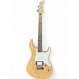 Used Yamaha Pacifica Natural Solid Body Electric Guitar