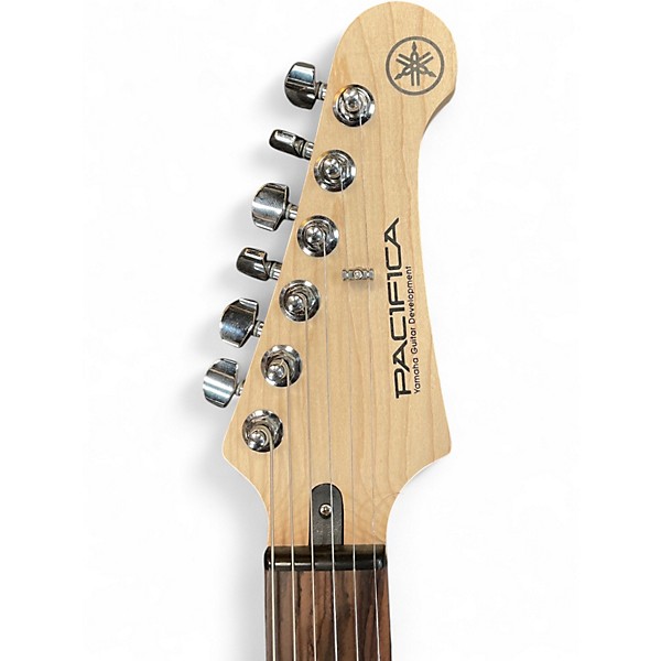 Used Yamaha Pacifica Natural Solid Body Electric Guitar