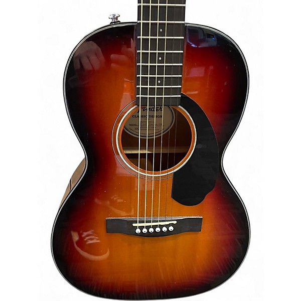 Used Fender CP-60S Sunburst Acoustic Guitar