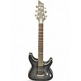 Used Schecter Guitar Research C1 Platinum Black Solid Body Electric Guitar